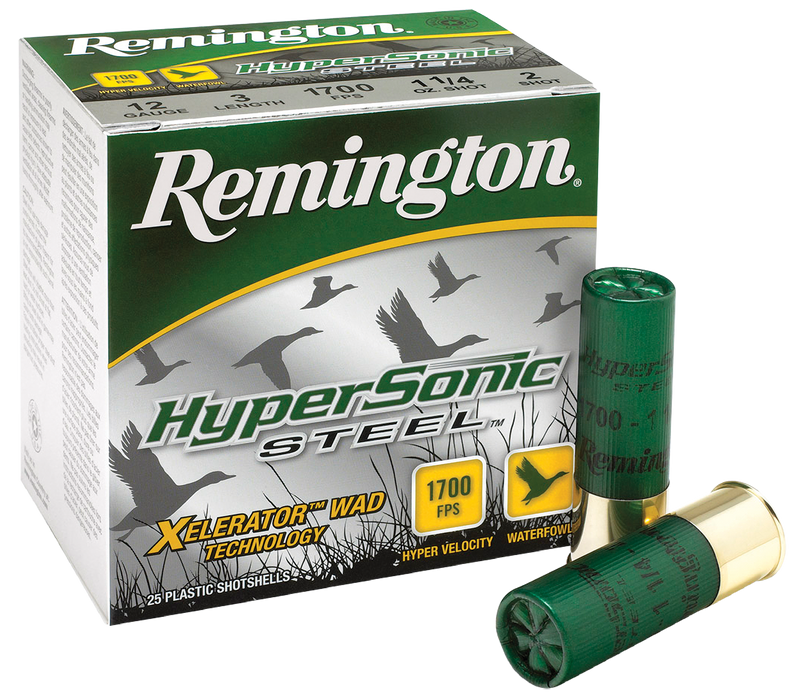 Remington Ammunition Hypersonic, Rem 26777 Hss12m4  Hypsnc  4  11/4 Stl      25/10