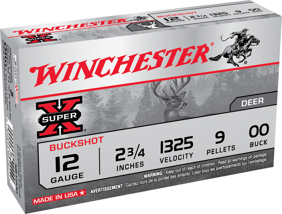 Winchester Ammo Super X, Win Xb1200     00bk            Buck   5/50