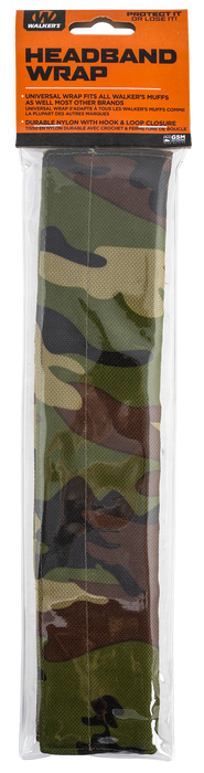 Walkers Game Ear Razor, Wlkr Gwp-hdbnd-cmo   Headband Wrap Camo