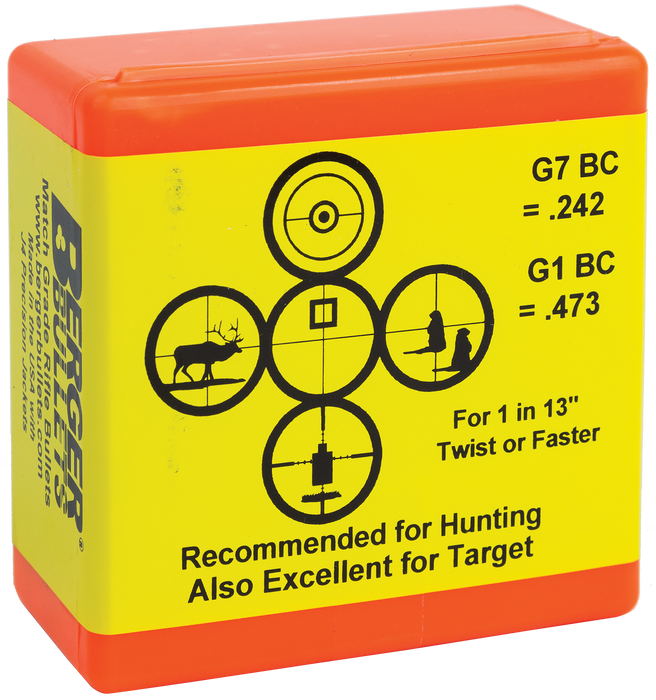 Berger Bullets Target, Berg 30410 Bull .308 168g Trgt Vld 100