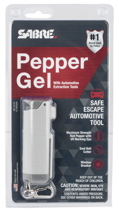 Sabre Safe Escape, Sec Selg01    Peppergel/beltcutter/glassbrkr Grey