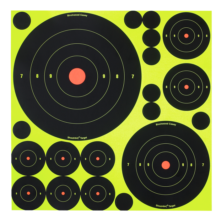 Birchwood Casey Shoot-n-c, Bir 34018 Shoot-n-c Bullseye Variety Pk       50pk