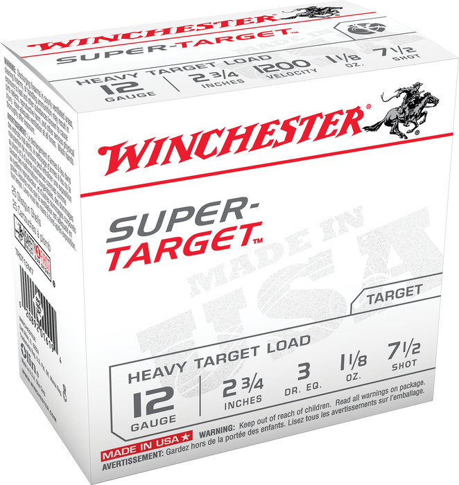 Winchester Ammo Super Target, Win Trgt12m7   Sup Tgt      11/8     25/10