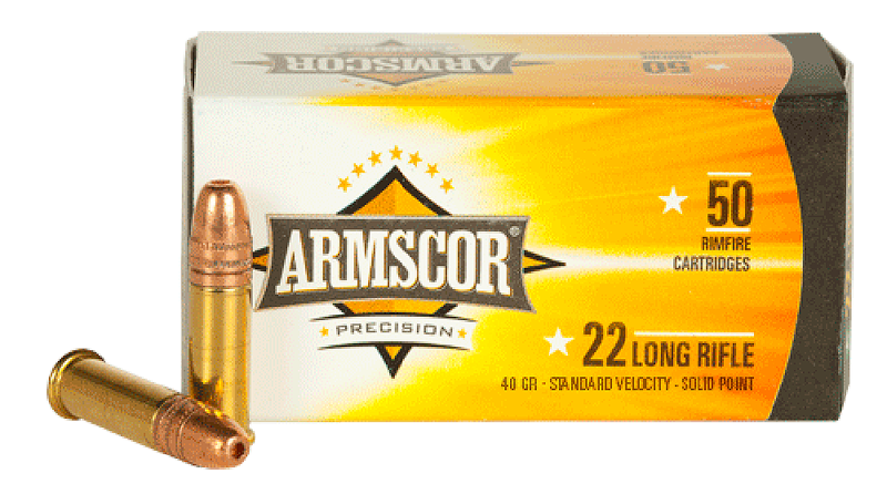 Armscor Rimfire, Arms 50012ph          22lr      40 Svsp  50/100