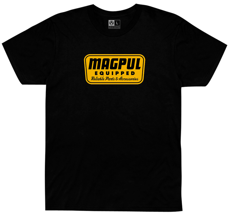 Magpul Industries Corp , Magpul Mag1205-001-m  Equipped Blend Shirt Md Blk