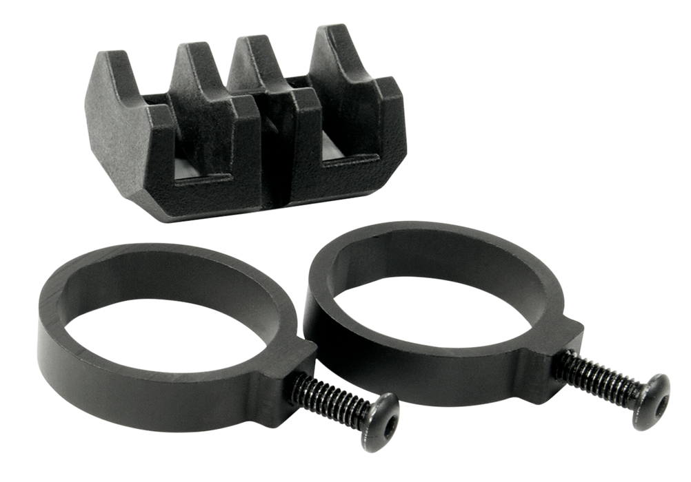 Magpul Industries Corp Light Mount V-block And Rings, Magpul Mag614-blk Light Mount V-block & Rings