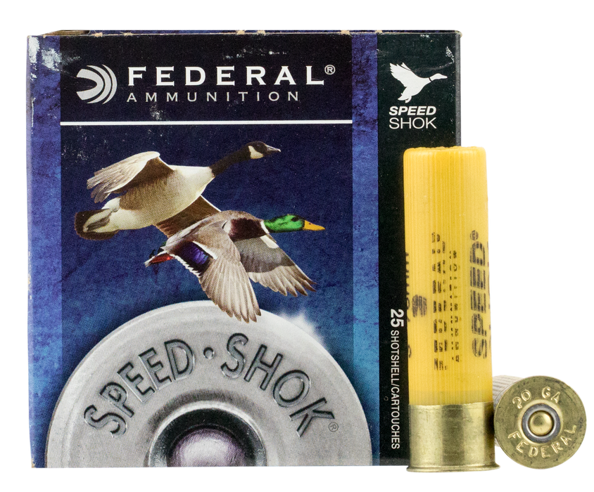 Federal Speed-shok, Fed Wf2093        Spdshk 20 3in  7/8     25/10 Stl