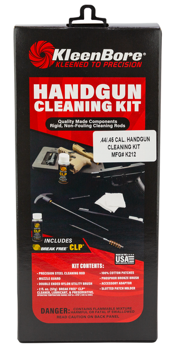 Kleen-bore Classic Cleaning Kit, Kln K212    .44/.45 Caliber Handgun