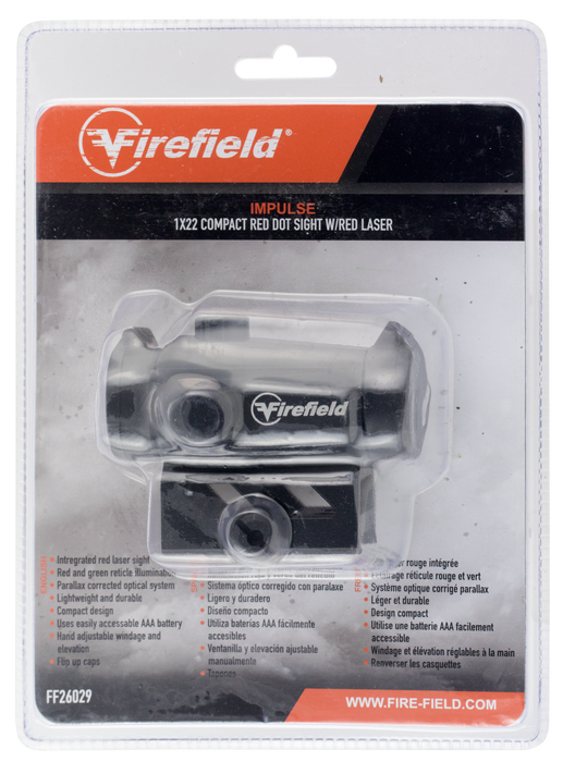 Firefield Impulse, Firefield Ff26028   Impulse 1x22 Red Dot Cmpt