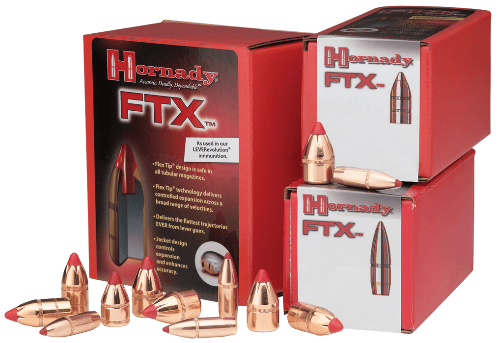 Hornady Ftx, Horn 44105  Bull .430  225 Ftx              100/15