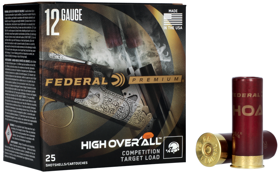 Federal Premium, Fed Hoa12h18   Elite Trgt 12 2.75 1oz     25/10