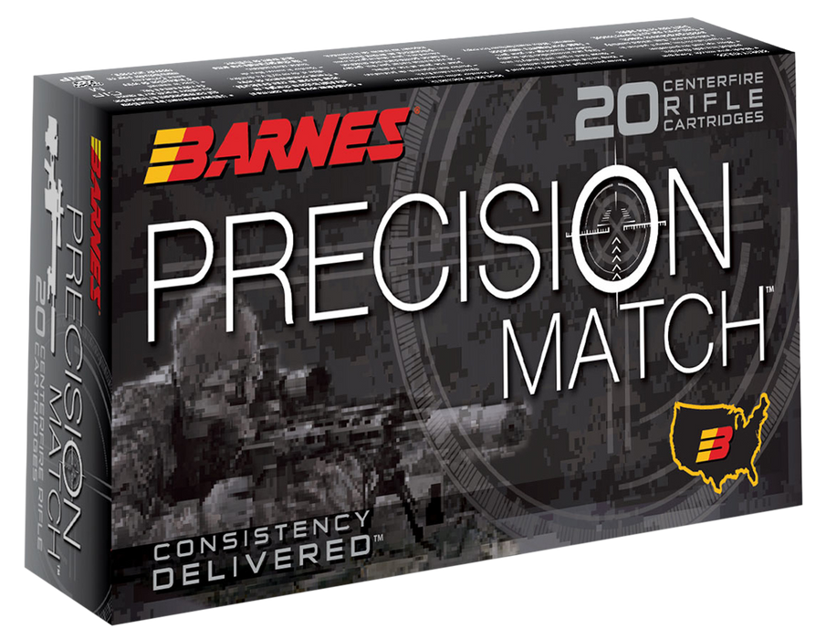 Barnes Bullets Precision Match, Brns 30819 Bb65prc01   6.5prc    145 Otmbt   20/10