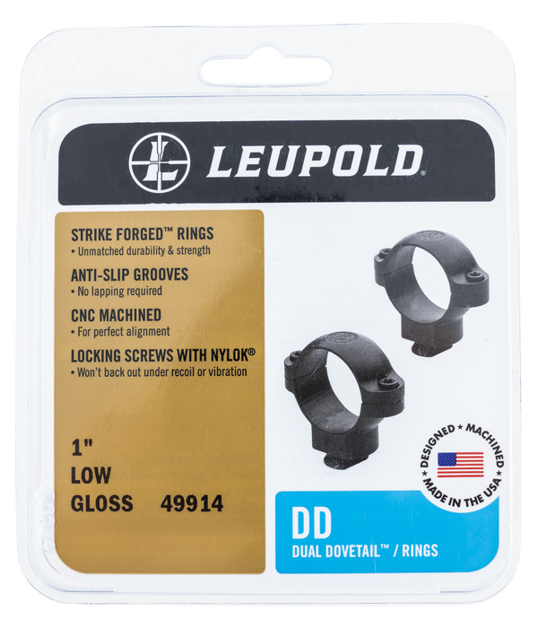 Leupold Dual Dovetail, Leu 52234  Dd 30mm Rings Sup High   Mt