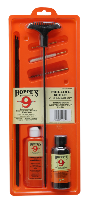 Hoppes Rifle, Hop D17b    Cleaning Kit 17hmr     Clam