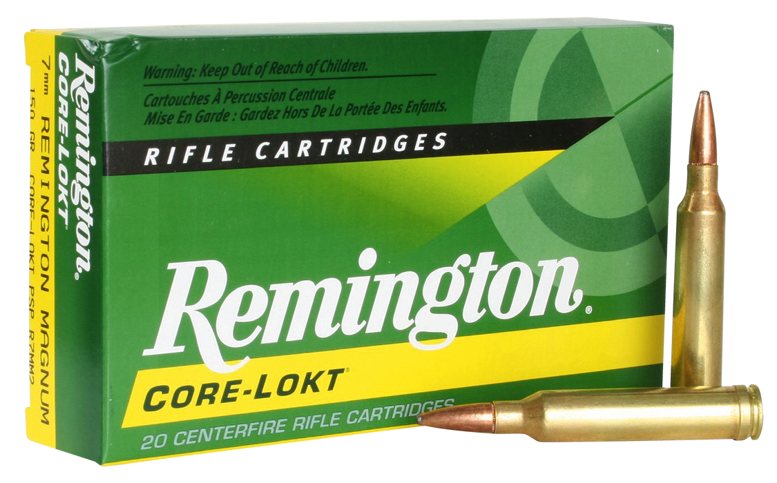 Remington Ammunition Core-lokt, Rem 29487 R7mm2   7mm Mag   150 Psp         20/10