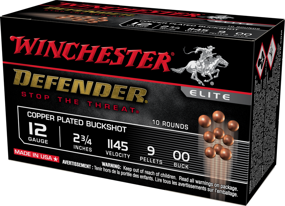 Winchester Ammo Defender, Win Sb1200pd   Dfndr   Cp  00  Buck  10/10