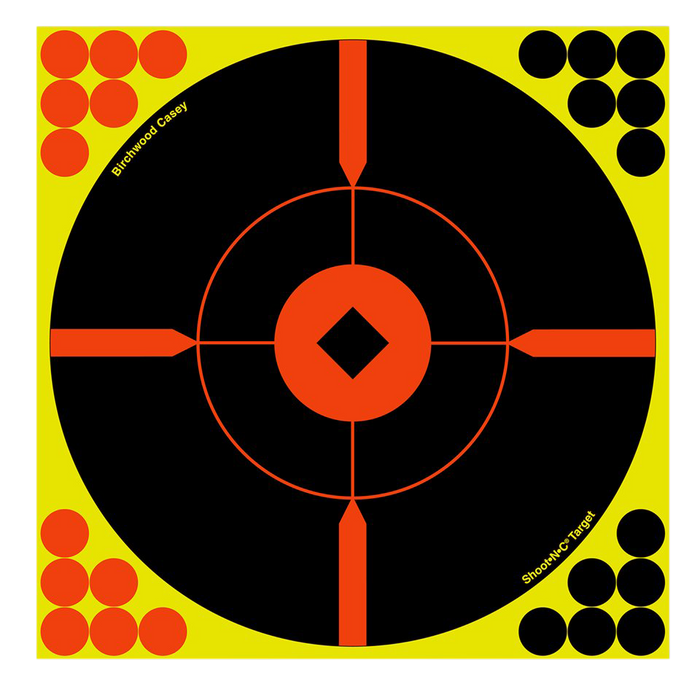 Birchwood Casey Shoot-n-c, Bir 34806 Shoot-n-c 8"  Bullseye Bmw           6pk