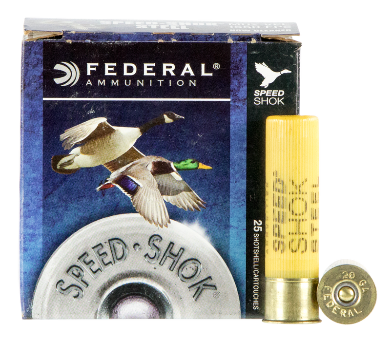 Federal Speed-shok, Fed Wf2092        Spdshk 20 3in  7/8     25/10 Stl