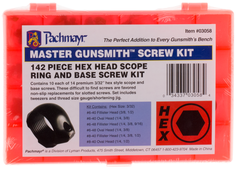 Lyman Master Gunsmith, Lym 03058    Gunsmith Hh Screw Jit