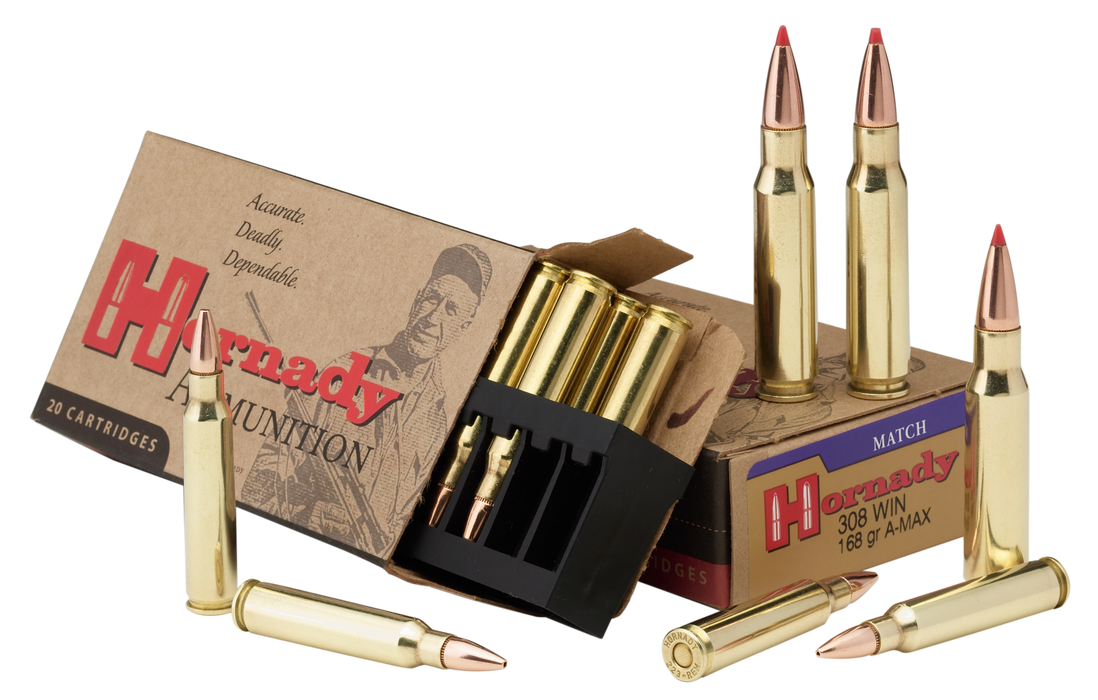 Hornady Match, Horn 8097   308 Win 168 Bthpm                20/10