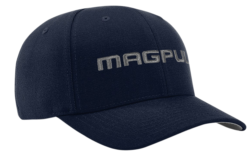 Magpul Industries Corp Wordmark, Magpul Mag1103-410 Wordmark Stretch Hat L/xl  Nvy