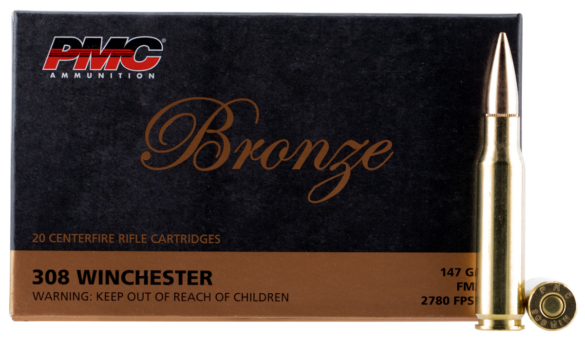 Pmc Bronze, Pmc 308b     308    147 Fmj Tgt              20/25