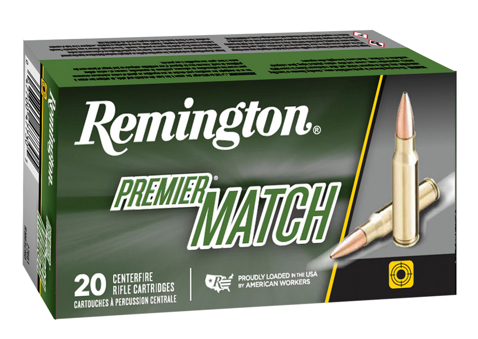 Remington Ammunition Premier, Rem 27673 Rm65prc01 Pre Match 145 Otmbt     20/10