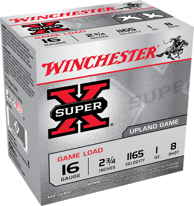 Winchester Ammo Super X, Win Xu168     Supx Game             25/10