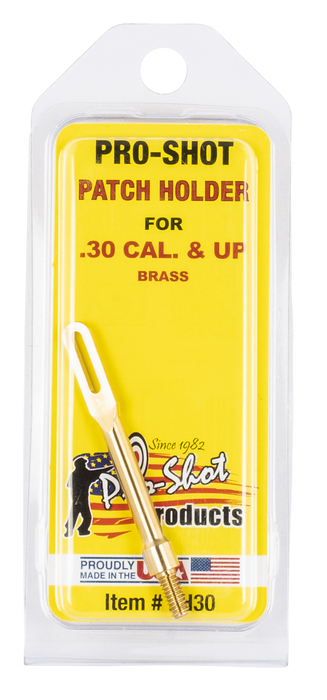 Pro-shot Brass Patch Holder, Proshot Ph30       Brass Patch Hld 30cal & Up