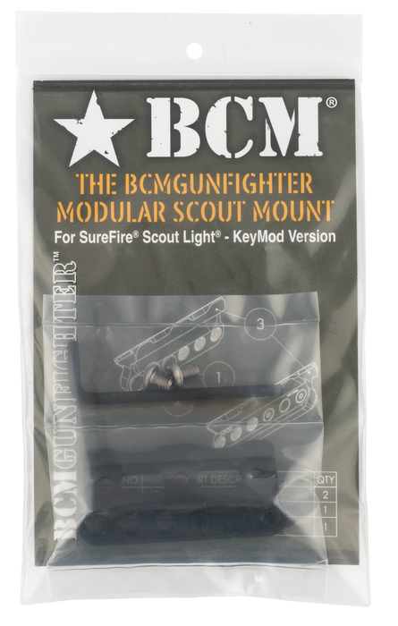 Bravo Modular Scout Light Mount, Bcm Slm-km            Scout Mount Keymod
