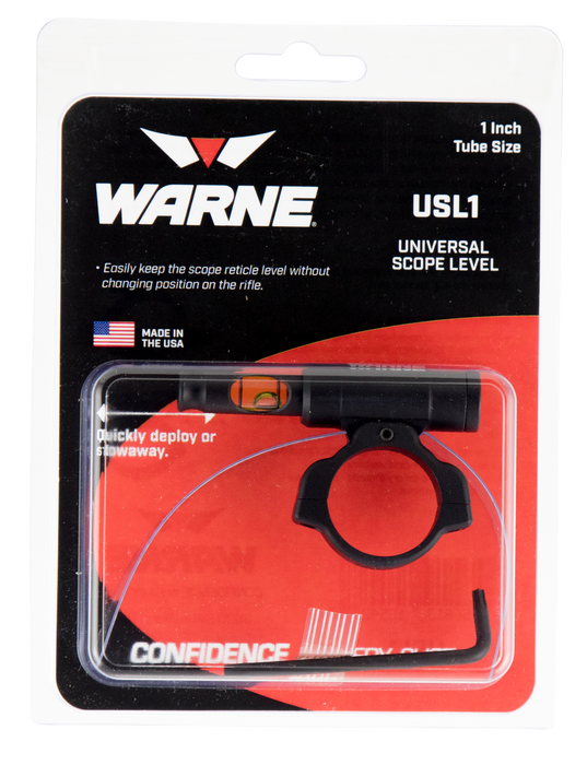 Warne Universal Scope Level, Warne Usl1      Univ Scope Level 1in