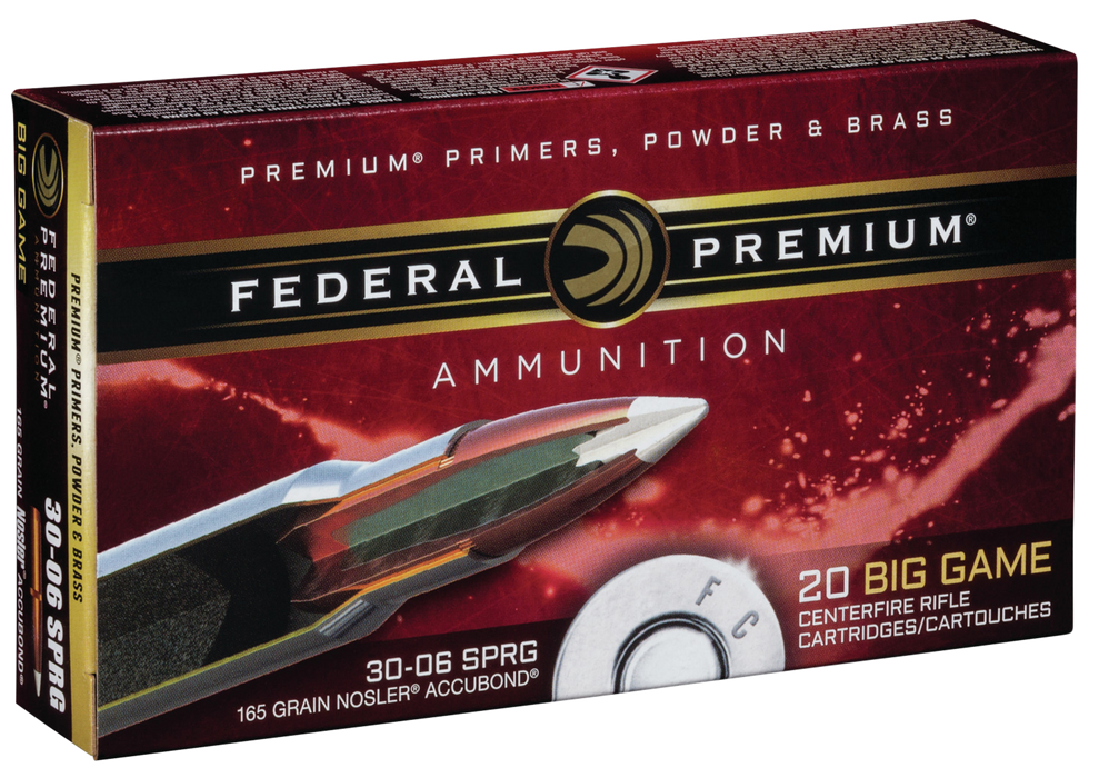 Federal Premium, Fed P3006a2        3006    165 Nos          20/10