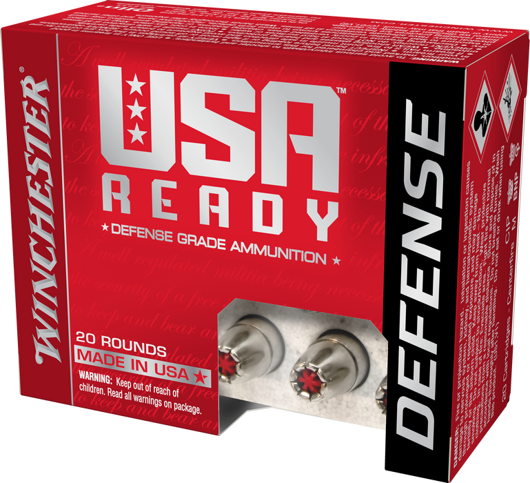 Winchester Ammo Usa Ready, Win Red45hp   45         200 Hexhp   20/10 Usready