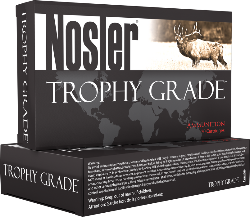 Nosler Trophy Grade, Nos 60019 Trophy 264win   130 Ab             20/10