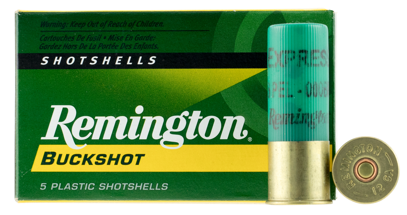 Remington Ammunition Express, Rem 20406 12b000     12   000  Buck          5/50