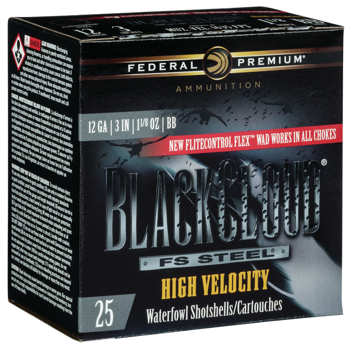 Federal Black Cloud, Fed Pwbxh143bb    Blkcld 12 3in 11/8       25/10