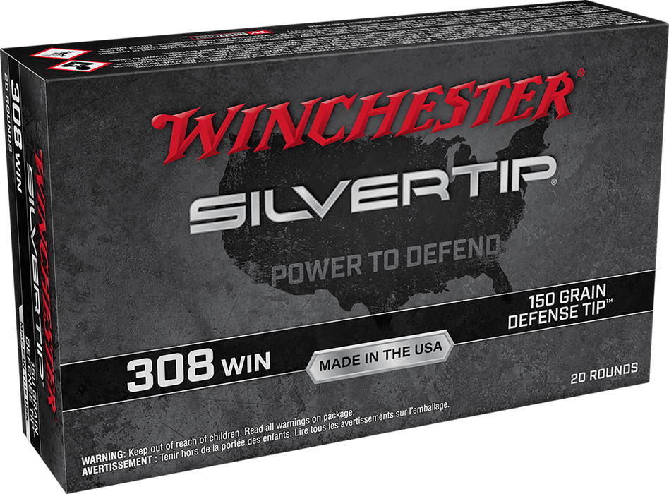 Winchester Ammo Silvertip, Win W308st        308    150st       20/10