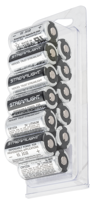 Streamlight Cr123a, Stl 85177  Lithium Batteries 12 Pk