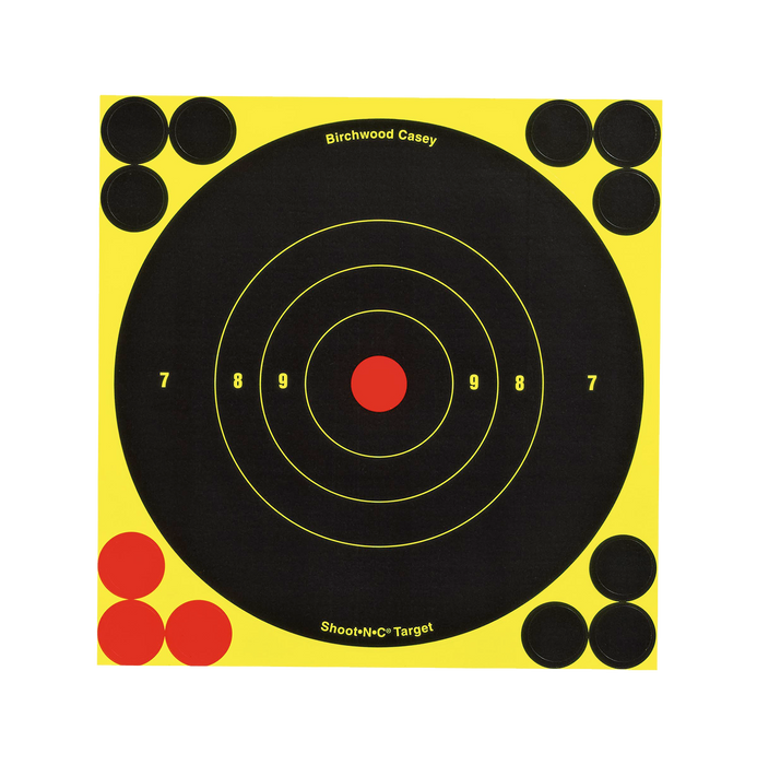 Birchwood Casey Shoot-n-c, Bir 34512 Shoot-n-c 6"  Bullseye              12pk