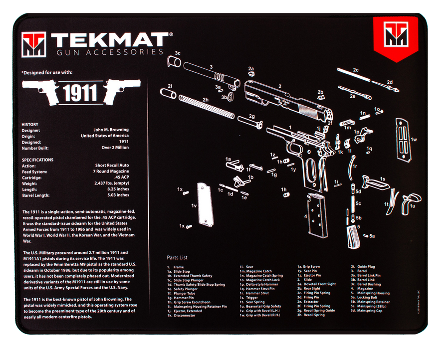 Beck Tek, Llc (tekmat) Ultra Premium Mat, Tekmat R201911 Ultra 20 1911 Cleaning Mat