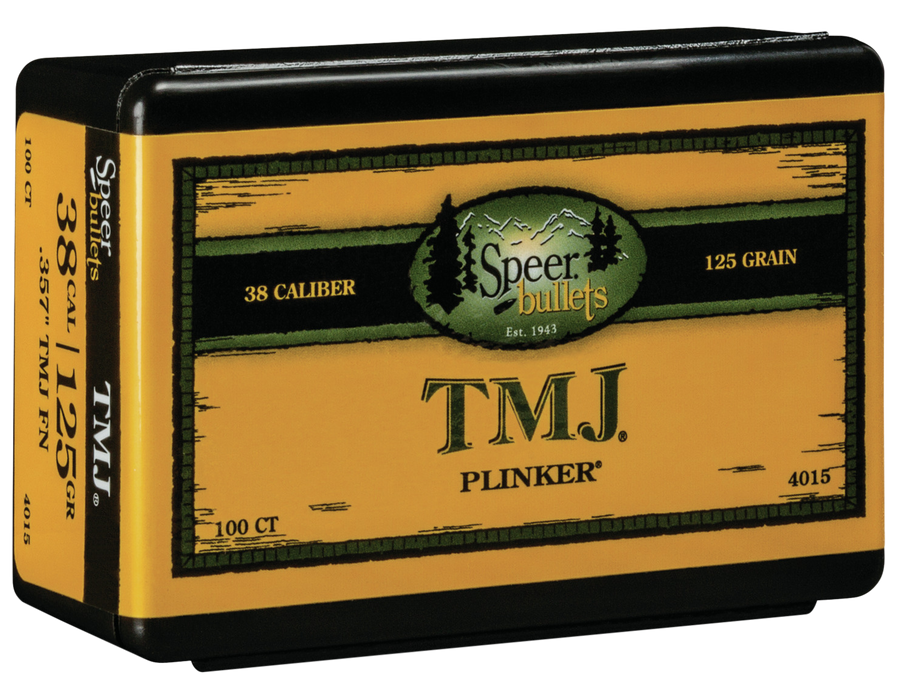 Speer Ammo Handgun, Speer 4015      Bull .357 125 Tmj             100