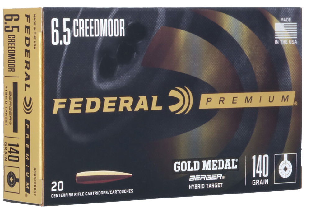 Federal Premium, Fed Gm65crdbh2     6.5crd  140 Berger Hy    20/10