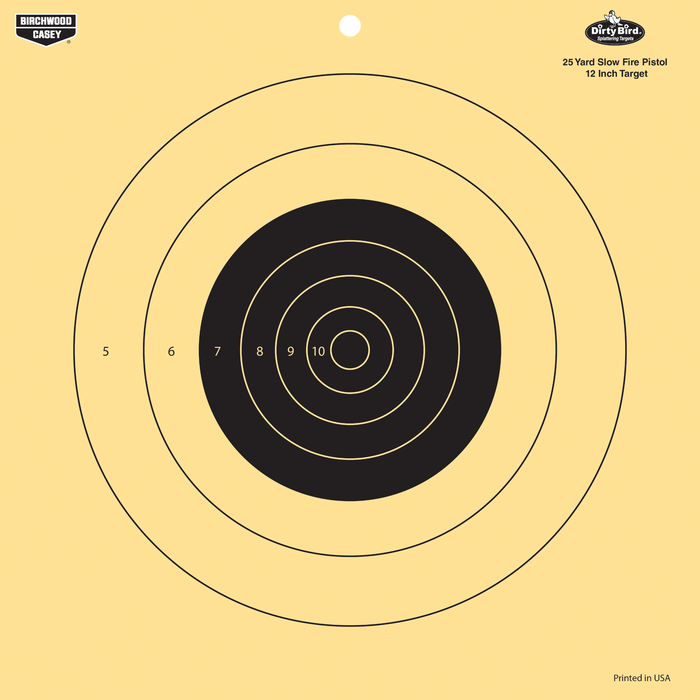 Birchwood Casey Dirty Bird, Bir 35022 Dirtybird 12"  25yd Pstl Slow Fire  12pk