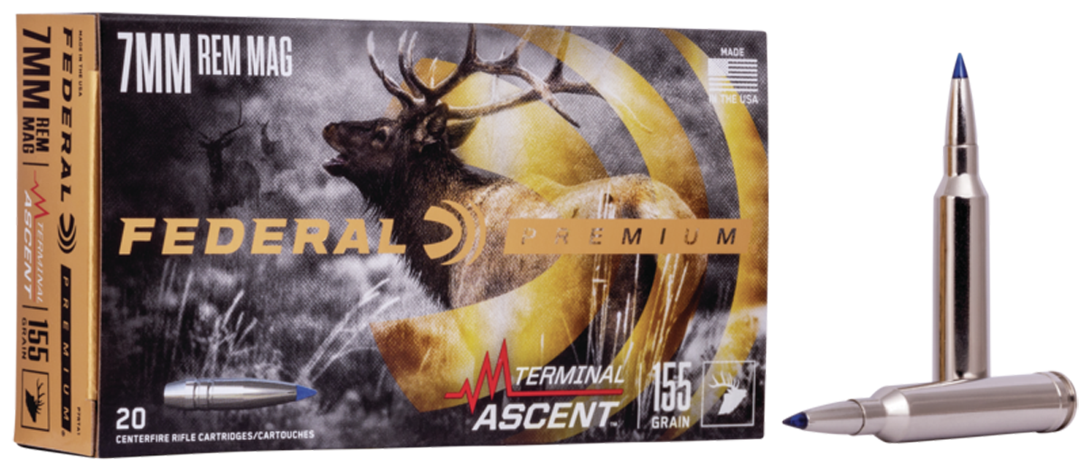 Federal Premium, Fed P7rta1         7mm Mg  155 Term Ascent  20/10