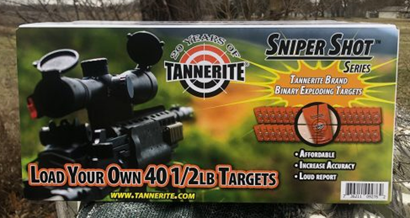 Tannerite Sniper Shot, Tan Pp40  Sniper Shot 20lb + 40 Targets