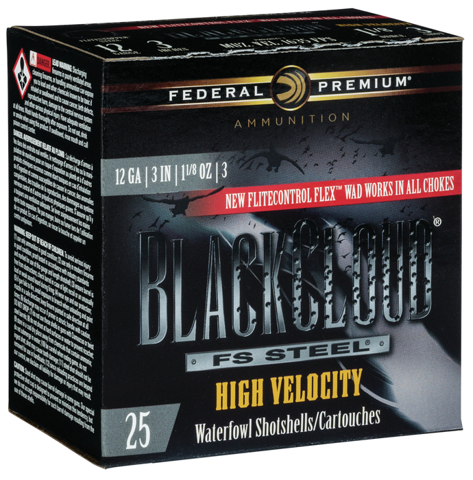 Federal Black Cloud, Fed Pwbxh1433     Blkcld 12 3in 11/8       25/10