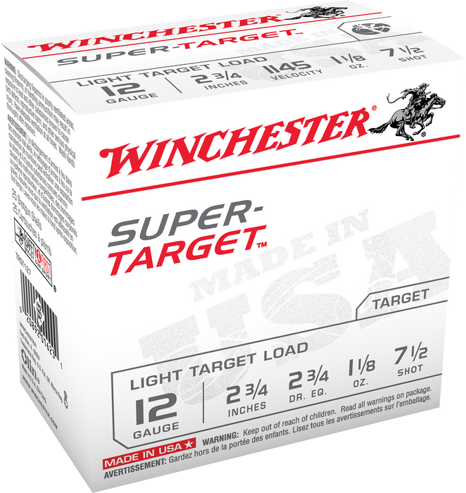 Winchester Ammo Super Target, Win Trgt127    Sup Tgt      11/8     25/10