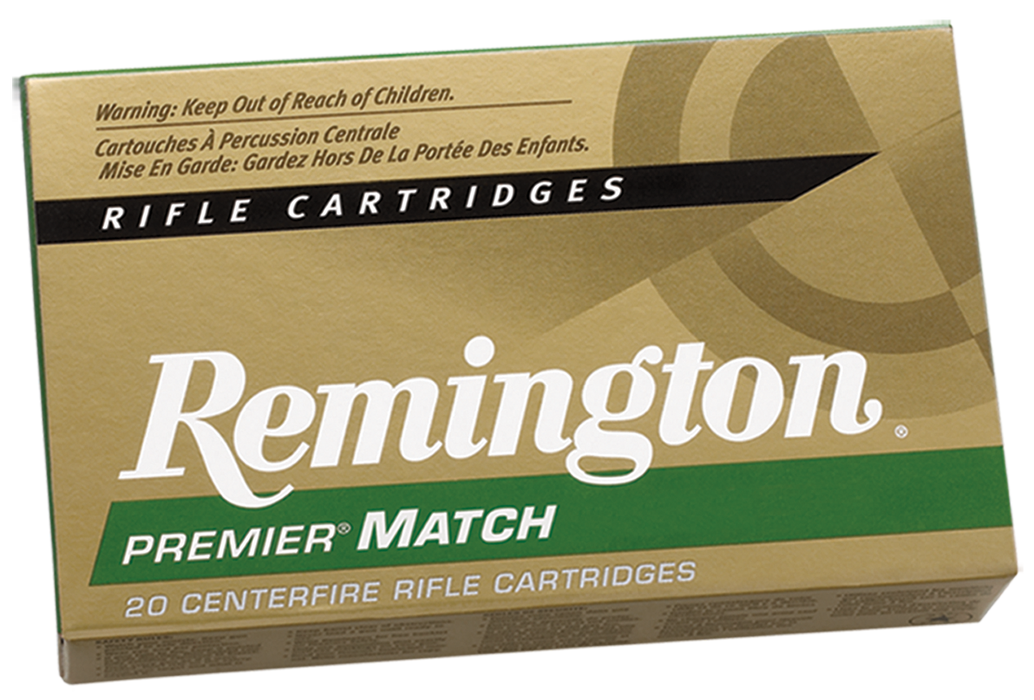 Remington Ammunition Premier, Rem 27676 Rm68r1    Matchking 115 Bthp      20/10