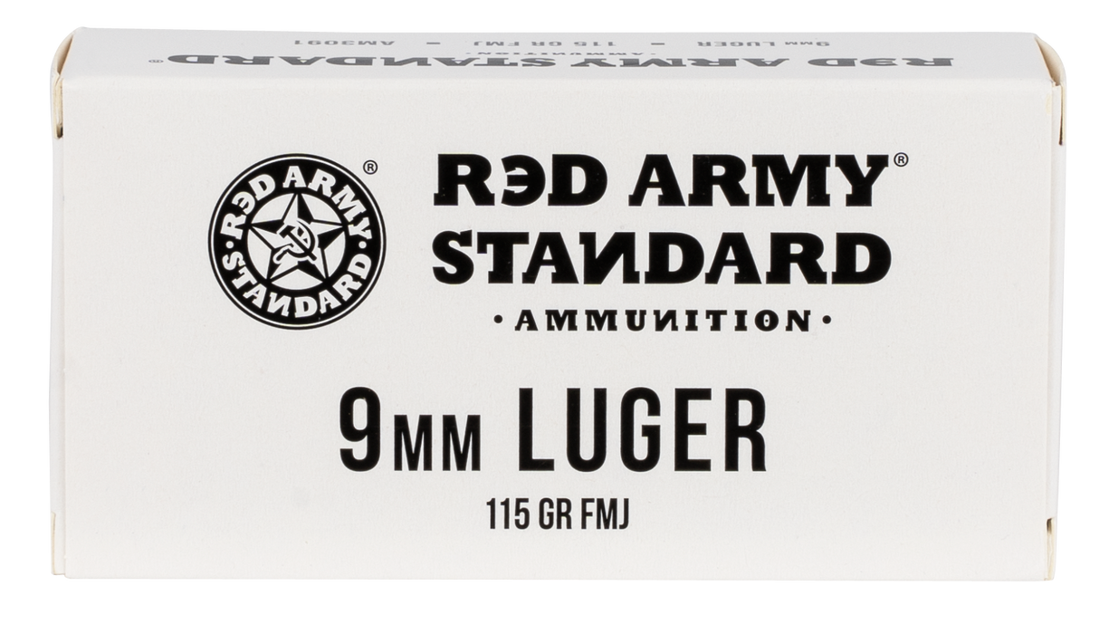 Red Army Standard Red Army Standard, Cia Am3091    Ra       9mm  115 Fmj  50/20