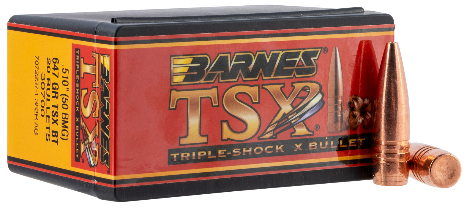 Barnes Bullets Tsx, Brns 30700 .510 647 Tsx Bt          20